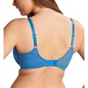 image:imagePanache Womens Allure Full Cup Bra  Sheer Lace with Side Sling amp Power Mesh SupportAzure Blue