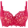 image:imagePanache Womens Allure Full Cup Bra  Sheer Lace with Side Sling amp Power Mesh SupportRaspberry