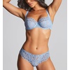 image:imagePanache Womens Allure Underwire Stretch Lace Low Cut Bra  Low Coverage Balcony Bra Elegant DemiStyleBluebell