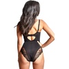 image:imagePanache Womens Ana Underwire Stretch Lace Sexy Bodysuit  Plunge Style Supportive Cups Inner Sling LiftBlack