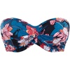 image:imagePanache Womens Anya Riva Print Twist Bandeau Bikini TopBlueFloral