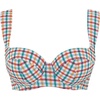 image:imagePanache Womens Bette Balcony Underwire Bikini Top SW1842Seersucker Multi