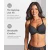 image:imagePanache Womens Cari Spacer Bra  Lightweight TShirt Bra with JHook amp Breathable Padded CupsBlack