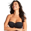 image:imagePanache Womens Ella Twist Bandeau Bikini Top with Padded Cups and Detachable StrapsBlack