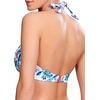 image:imagePanache Womens Elle Halter Bikini Swim Top SW0875 32D White Print