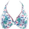 image:imagePanache Womens Elle Halter Bikini Swim Top SW0875 32D White Print