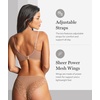 image:imagePanache Womens Envy Underwire Balcony Stretch Lace Bra  Full Coverage Supportive Lift amp Comfort for Large BustChai