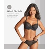 image:imagePanache Womens Envy Underwire Balcony Stretch Lace Bra  Full Coverage Supportive Lift amp Comfort for Large BustChai
