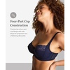image:imagePanache Womens Envy Underwire Balcony Stretch Lace Bra  Full Coverage Supportive Lift amp Comfort for Large BustIvory