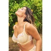 image:imagePanache Womens Envy Underwire Balcony Stretch Lace Bra  Full Coverage Supportive Lift amp Comfort for Large BustLemonWhite