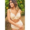 image:imagePanache Womens Envy Underwire Balcony Stretch Lace Bra  Full Coverage Supportive Lift amp Comfort for Large BustLemonWhite