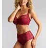 image:imagePanache Womens Envy Underwire Balcony Stretch Lace Bra  Full Coverage Supportive Lift amp Comfort for Large BustSparkling Cherry