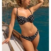 image:imagePanache Womens Florence Balcony Underwire Bikini Top SW2062Polka Dot Print