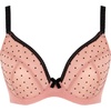image:imagePanache Womens Gabrielle Non Padded Underwire Plunge Bra 11316Flocked Spot