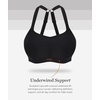 image:imagePanache Womens High Impact Underwire Sports Bra Max Support Moisture Wicking Heavy Duty Sports Bra for WomenWhite 28E