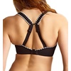 image:imagePanache Womens Jennifer Plunge Underwire Bikini Top SW2024Aurora BlackWhite