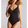 image:imagePanache Womens Lara Plunge Underwire One Piece Swimsuit SW2020Aurora BlackWhite