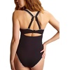 image:imagePanache Womens Lara Plunge Underwire One Piece Swimsuit SW2020Aurora BlackWhite