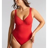 image:imagePanache Womens Lara Plunge Underwire One Piece Swimsuit SW2020Aurora Red