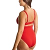 image:imagePanache Womens Lara Plunge Underwire One Piece Swimsuit SW2020Aurora Red