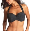 image:imagePanache Womens Margot Bandeau Underwire Bikini Top SW1963Tulle Black