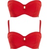 image:imagePanache Womens Marianna Underwire Bandeau Bikini Top SW1593Crimson