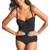 image:imagePanache Womens Marilyn Twist Bandeau Swimsuit SW1960Tulle Black