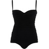 image:imagePanache Womens Marilyn Twist Bandeau Swimsuit SW1960Tulle Black