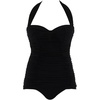 image:imagePanache Womens Marilyn Twist Bandeau Swimsuit SW1960Tulle Black