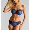 image:imagePanache Womens Nina Underwire Stretch Lace Side Support Bra  Balcony Style Full Coverage for Large BustsBlue Bows
