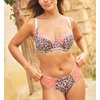 image:imagePanache Womens Nina Underwire Stretch Lace Side Support Bra  Balcony Style Full Coverage for Large BustsLeopardCoral