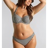 image:imagePanache Womens Olivia Gingham Wired Bikini Top NonPadded Full Cup Supportive FitBlack Gingham