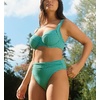 image:imagePanache Womens Olivia Gingham Wired Bikini Top NonPadded Full Cup Supportive FitGreen Gingham
