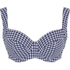 image:imagePanache Womens Olivia Gingham Wired Bikini Top NonPadded Full Cup Supportive FitNavy Gingham