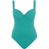 image:imagePanache Womens Paloma Gingham Swimsuit  Balcony Support Retro Chic StyleGreen Gingham