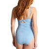 image:imagePanache Womens Paloma Gingham Swimsuit  Balcony Support Retro Chic StyleSky Blue Gingham