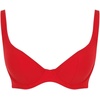 image:imagePanache Womens Rossa Wired Plunge Triangle Bikini Swim Top SW1754 Rossa Red 34D