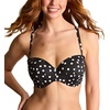 image:imagePanache Womens Scarlett Bandeau Underwire Bikini Top SW2073Polka Dot Print