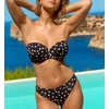 image:imagePanache Womens Scarlett Bandeau Underwire Bikini Top SW2073Polka Dot Print