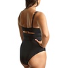 image:imagePanache Womens Serena Square Neck Underwire Swimsuit with Supportive Belt and Powermesh LiningSignature Black