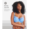image:imagePanache Womens Serene Underwire Stretch Lace Side Support Bra  Full Cup Supportive Fit amp Racerback OptionNoir