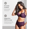 image:imagePanache Womens Serene Underwire Stretch Lace Side Support Bra  Full Cup Supportive Fit amp Racerback OptionVintage