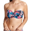 image:imagePanache Womens Standard Anya Riva Print Twist Bandeau Bikini TopBlueFloral