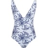 image:imagePanache Womens Taylor Plunge Nonwire Swimsuit SW1760Capri Print