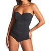 image:imagePanache Womens Tulle Marilyn Twist Bandeau Swimsuit SW1960 Tulle Black 36D