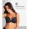 image:imagePanache Womens Underwire 365 Smooth amp Seamless Plunge TShirt Bra  Deep V NoShow Bra Supportive amp Comfortable FitBlack