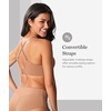 image:imagePanache Womens Underwire 365 Smooth amp Seamless Plunge TShirt Bra  Deep V NoShow Bra Supportive amp Comfortable FitBlack