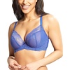 image:imagePanache Ana Plunge Bra  Underwire FullBust Bra with Stretch Lace amp LiftBlue Jewel
