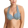 image:imagePanache Summer Halterneck Molded Underwire Bikini SW118236EBlueYellow