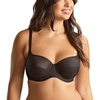 image:imagePanache Tango Essence Balconette Bra for Women  Full Coverage NonStretch Support Sheer Mesh LookBlack